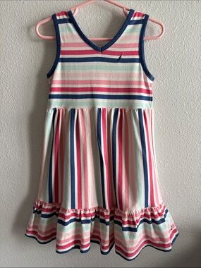Toddler Girl’s Nautica Striped Dress, 3T